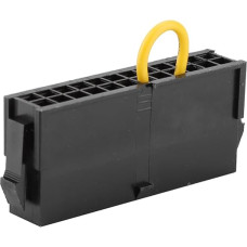 Haosie ATX PSU Tester, 24 Pin Power Supply Starter Power Module, 20+4 Pin PSU Restart Connector for BTC Miners, Water Cooling Systems