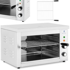 Royal Catering Salamander toaster oven for toasting casseroles 50-300 C 3000 W.