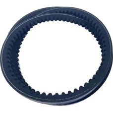 Užpildai, skirti statybininkams, Typ AX 13X, Gummimaterial, Breite 13 mm, flankenoffen, gezahnter Transport-Keilriemen, 1 Stück(2650mm)
