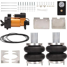 Federbalg Luftfederung Kompatibel Mit Für Daily 35S 35L 2006 2007 2008 2009 2010 2011 2012 2013 2014 Luftfederung Feder + 12V Kompresor Kit