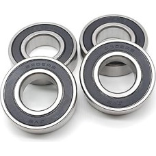 6205RS 25X52X15 Mm Rillenkugellager Chromstahl Lager Gummi Versiegelt 6205 6205-2RS 1 STÜCKE