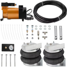 Federbalg Luftfederung Kompatibel Mit Opel Für Movano 2010 2011 2012 2013 2013 2014 2015 2015 2016 2017 2018 2019 2020 2021 2022 Luftfederung Tasche + Kompressor ABK-VAUMOV-1019-LC