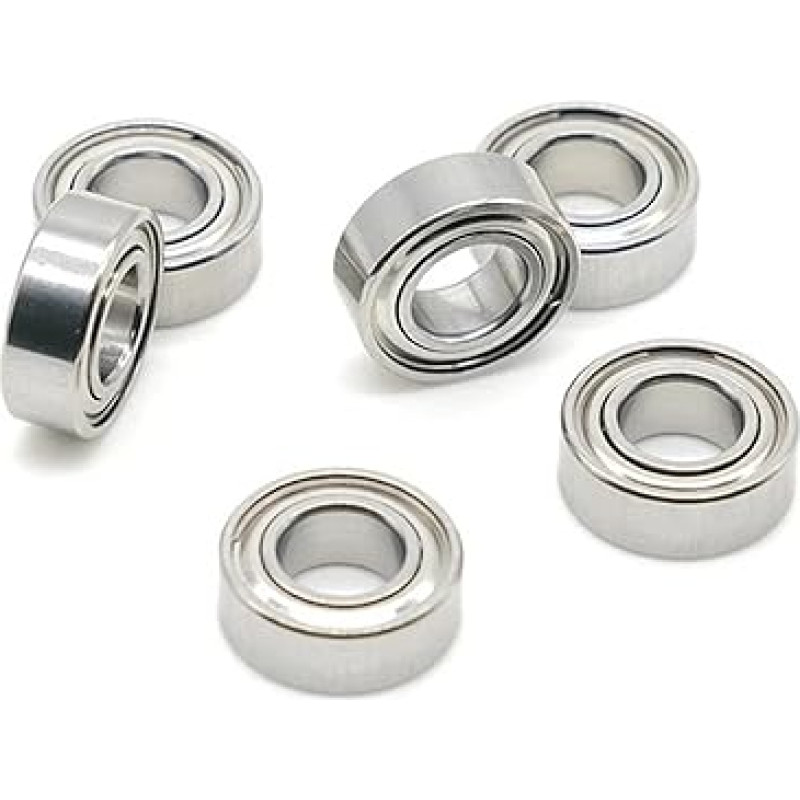 S687ZZ Lager 7x14x5 Mm 440C Roller Edelstahl S687Z S687 Z ZZ Kugellager 5PCS