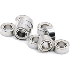 SMR105ZZ 5X10X4 Mm Lager Edelstahl Kugellager Geschirmt SMR105Z SMR105 Z ZZ 5PCS