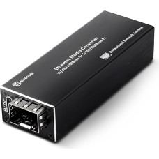 Atroodac Gigabitinio šviesolaidinio optinio eterneto laikmenos keitiklis Šviesolaidinis 1,25G SFP lizdas į RJ45 suderinamas su 100/1000BASE-SX mini laikmenos keitikliu FX prievadas palaiko karšto keitimo funkciją