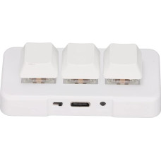 Annadue 3 Button Keyboard, OSU Keyboard, RGB Backlight, USB Interface, Mechanical Programmable Keyboard, Plug and Play Macro Keyboard for Computer