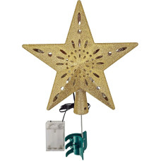 Christmas Tree Topper ❄ Christmas Decoration ✔ LED ✔ Clip ✔ with Projections