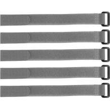 sourcing map 5 x Hook and Loop Straps 3/4