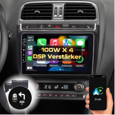 Dynavin Car Radio Navigation System for VW Golf 7 Passat B8 Tiguan Polo Skoda Octavia Superb, 9/10.1 Inch OEM Radio with Bluetooth, DAB+ Ready, Compatible with Carplay and Android Car