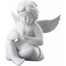 Rosenthal Angel Large White Matt Angel with Gift Tag Cloth