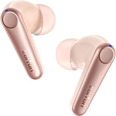 EarFun Bluetooth Headphones In Ear, Air Pro 3 Headphones Wireless, Hybrid Active Noise Cancellation, HiFi Sound Qualcomm aptX Adaptive, 6 Microphones CVC 8.0 Calls, Multipoint, 45H Battery, App, Pink