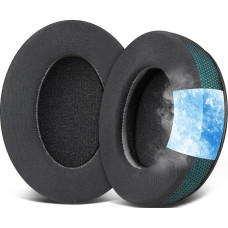 SOULWIT Cooling Gel Replacement Ear Pads for HyperX Cloud 1/I/2/II/3/III/Pro/Core/Alpha/Alpha S/Flight/Stinger/Mix/CloudX/CloudX Chat, Pads with Softer High Density Foam