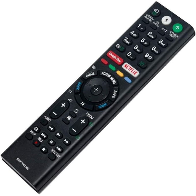 VINABTY RMF-TX310E Remote Control Replaces Sony Bravia LED LCD TV KD-43XE8396 KD-49XE8004 KD-49XE8077 KD-43XF8096 KD-49XE8088 KD-49XF7596 KD-55XF8599 6 KD-67 5XF8596