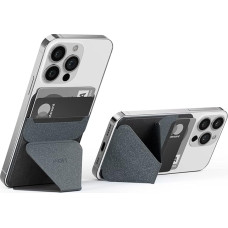 MOFT Reusable 4 in 1 Phone Grip, Phone Stand, Card Holder, Adjustable Viewing Angle, Slim Design with Grip for All iPhone Android Smartphones, Non Magnetic Version