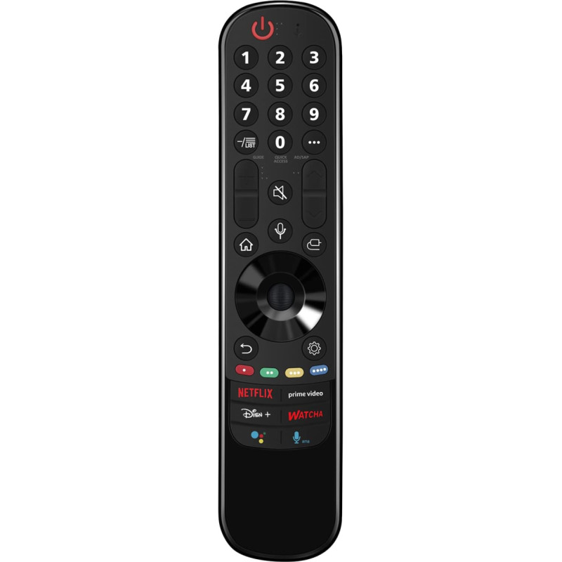 AULCMEET MR21GC Voice Remote Control Replacement Suitable for 2021 LG Smart TVs QNED99, QNED90 Series, NANO99, NANO90, NANO85, NANO80, NANO75 Series, 2021 UHD TVs UP80, UP75 Series-NO NFC