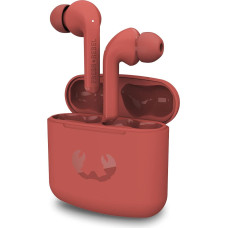 Fresh 'n Rebel True wireless earbuds with 24 hours playtime, touch control and voice assistant (Twins 1 Tip, Safari Red)