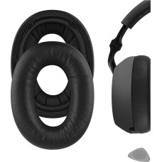 Geekria Elite Replacement Sheepskin Ear Pads for Bowers & Wilkins B&W PX7, PX 7 Headphones, Ear Pads, Headset, Ear Cups, Repair Parts (Black)