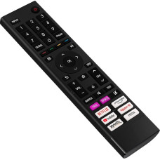 ALLIMITY ERF3H80H Replacement Voice Remote Control Suitable for Hisense 4K TV 43A6G 50E76GQ 55E76GQ 43A7GQ 50A7GQ 75A53FEVS 50A53FEVS 65A53FEVS 75A7GQ F21240Q 55A71000 F 65F 65AGQ 65A6G 75A6GS 58A7GQ