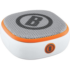 Bushnell - Disc Golf Jockey BT White Speaker - Bluetooth Speaker with Distance from Basket - DJ1BTS