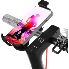 E Scooter Mobile Phone Holder Universal Suitable for All Brands and Devices up to 7.5 Inches Robust Design and Easy Installation Ideal for Navigation and Entertainment on the Go