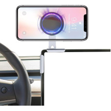 TTCR-II Magsafe Car Mobile Phone Holder Compatible with Model 3 Model Y 2022-2024 Magnetic Car Phone Holder for Model Y Phone Holder Touchscreen Model 3 Mobile Phone Holder