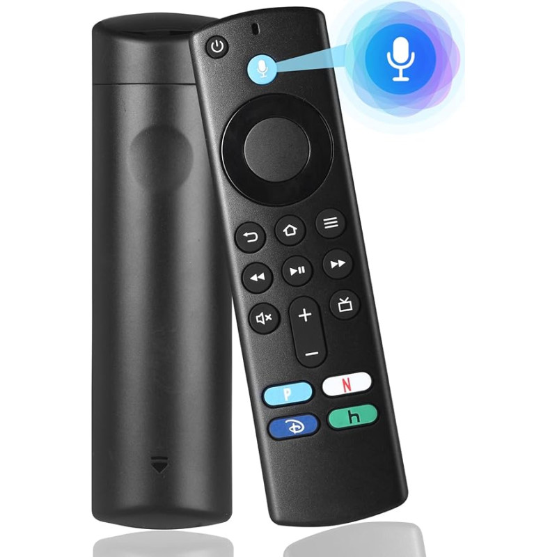 Auilzlz Voice Remote Control Replacement for Toshiba, Insignia, AMZ Onmi, Pioneer Smart TV Stick 4k, 2nd Gen, 3rd Gen, Life for AMZ Smart TV Cube 1st Gen, 2nd Gen, 3rd Gen