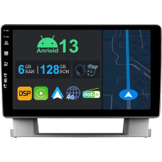 YUNTX 9 Inch Android 13 Car Radio with Sat Nav for Opel Astra J 2009-2017 Buick Excelle 2 2009-2015 | Octa Core | 6GB 128GB | Built-in 4G LTE | CarPlay & Android Car | DSP | DAB | QLED | Dual Band