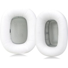 SINOWO Lambskin Ear Pads for Apple AirPods Max Headphones Replacement Ear Pads Sweatproof Easy to Install with Magnet Sheepskin and Memory Foam (White)