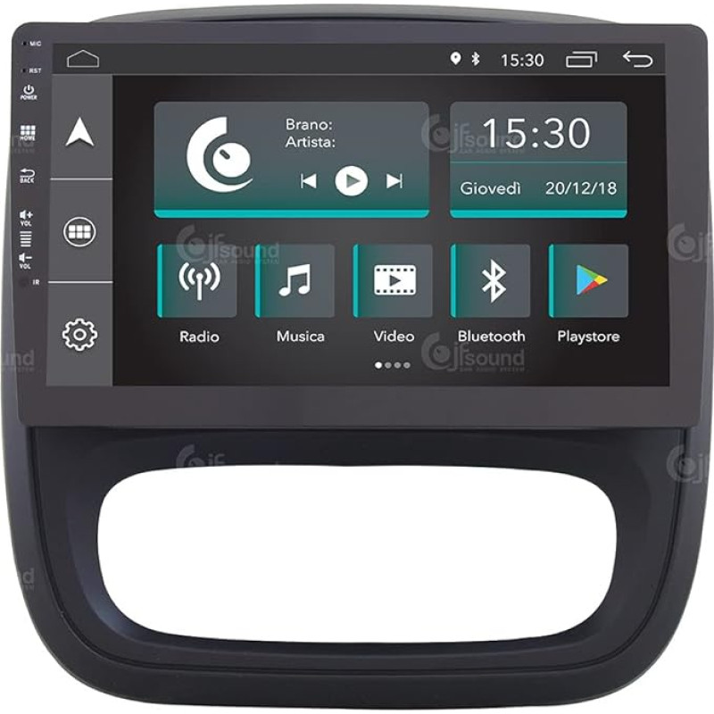 Costum Fit Car Radio for Fiat Talento Android GPS Bluetooth WiFi Dab USB Full HD Touchscreen Display 10 Inch Easyconnect