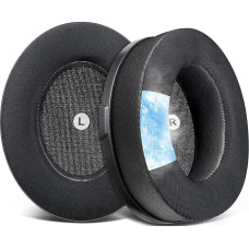 SOULWIT Cooling Gel Replacement Ear Pads for Audeze Penrose/Penrose X/Mobius, Cushions for HyperX Cloud Orbit/Orbit S Headphones, Cushion with Durable Ice Silk Fabric, Noise Isolation Foam