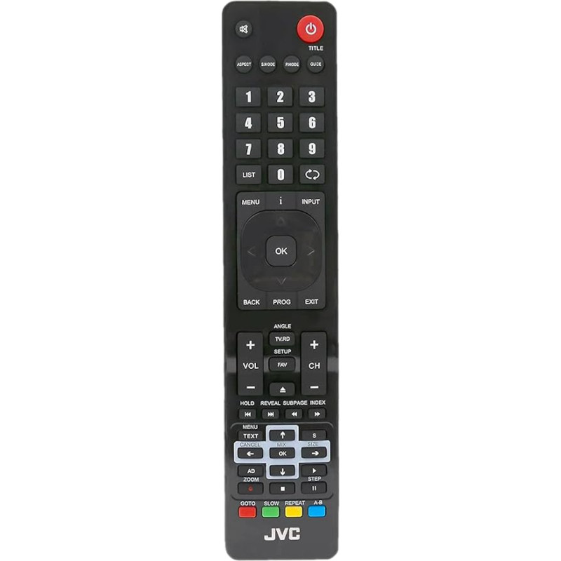 Remote Control for JVC RM-C3174 RMC3174 - With Two 121AV AAA Batteries Included