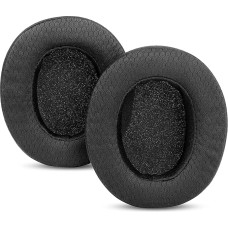 HTINDUSTRY Breathable Replacement Ear Pads Cushion Compatible with Crusher Evo Wireless Headphones Ear Pads with Breathable Fabric/High-Quality Foam