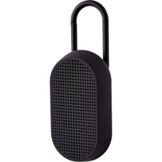 Lexon MINO T Bluetooth Speaker with Carabiner Water Resistant (Black)