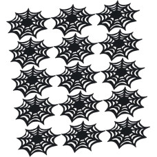 Warmhm 15Stücke Halloween Untersetzer Dekorative Tischmatten für Gruselpartys Hochwertige Langlebige Filzuntersetzer für Getränke für Haus Büro