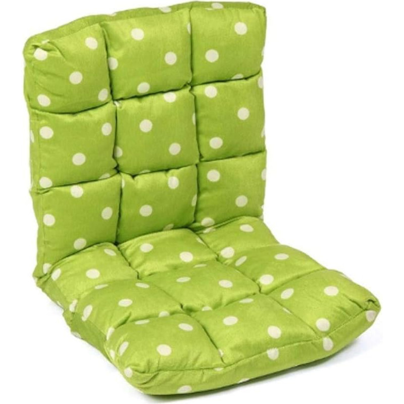 Generisch sulankstomas poilsio kėdės grindų sofa lova Bean Bag Couch Home Balcony Lounge Cushion Chair Cushion Floor Cushion (spalva: sidabrinė)