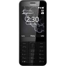 Nokia 230 Dual SIM Smartphone (7.11 cm (2.8 Inch), 16MB, 2 Megapixels, Operating System Series 30+), Nokia 230