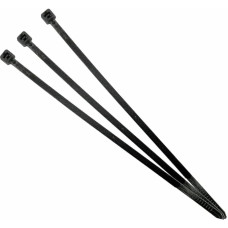Black Nylon Cable Ties 4.5 x 280mm (Pack of 100) Ideal for securing cables and organizing electrical and electronic installations.