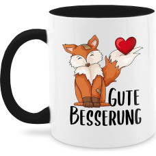 Puodelis 325 ml - Pareiškimas - Get Well Well Fox - 325 ml - Juoda - Kavos puodeliai Posakiai Pareiškimai Kavos puodelis Pareiškimas Kavos puodelis Pareiškimas Puodelis Laimingų Naujųjų metų Puikūs Naujieji metai su