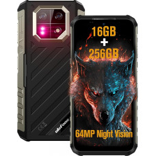 Ulefone Armor 22 Lauko mobilusis telefonas Android 14 16GB + 256GB/512GB SD, aštuonių branduolių 64MP + 64MP naktinis matymas 6,58 colių FHD + 120Hz 6600mAh IP68 tvirtas išmanusis telefonas be sutarties 4G Dual SIM pirštų atspaudai