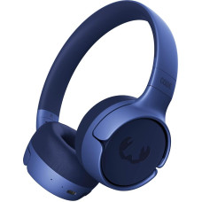 Fresh 'n Rebel Code Fuse Bluetooth Headphones On-Ear Wireless 30 Hours Playtime with Microphone and Voice Assistant, Volume Control and Play/Pause Buttons, Foldable (True Blue)