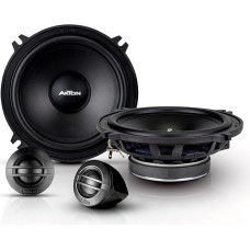 AXTON ATC130S - Powerful 13 cm / 5 Inch Component System, 2-Way Car Speaker with Only 43 mm Installation Depth, Sound System with 70 Watt RMS