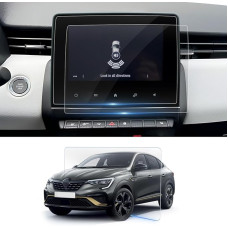 BSTW Compatible with 2020-2024 Renault Clio 5 / Captur 2 / Zoe/Arkana Navigation Screen Protector 7 Inch Easy Link Nano Screen Protector 6H Scratch-Resistant [Pack of 2]