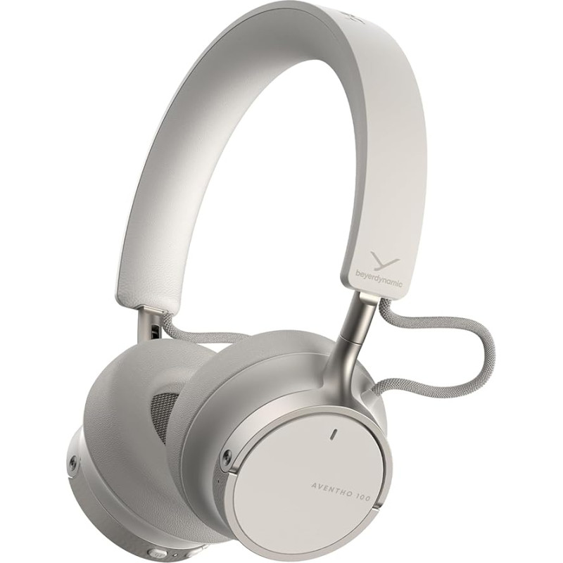 beyerdynamic AVENTHO 100 belaidės ausinės su ANC, kreminės spalvos - naujas atnaujinimas pasiekiamas per programėlę