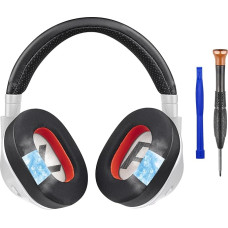 SOULWIT Mesh Headband Pad + Cooling Gel Ear Pads for BackBeat Pro 2, Voyager 8200 UC Headphones, Replacement Headband Cushion Repair Part