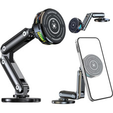 OBEST Handy Halbleiter Kühler Magnetische Handyhalterung, Halbleiter Kühlung Kühler Auto-Handyhalterung, Smartphone Halterung mit Kühlung, Anti-Shake und Stoßdämpfung, 360° Drehbar Auto Halterung