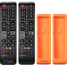 BN59-01315J Ersatz-Fernbedienung für Samsung TV-Fernbedienung, suderinamas su Samsung Smart TV 2021-2023 4K 8K Ultra HD, Neo QLED, The Frame & Crystal UHD Serie, su 3 trumpikliais, 2 Stück