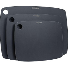 BESTCOOK Wood Fibre Chopping Boards Set of 3, Dishwasher Safe, High Density, Antiporous, BPA-Free, Knife Friendly, Ideal for Cutting Meat, Vegetables, Cheese and Bread