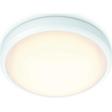 Philips LED Doris Deckenleuchte für das Badezimmer, 17W, IP44 Schutzklasse, warmweißes Licht (2.700K), Weiß