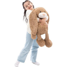 NICI Cuddly Toy Rabbit Lopino 70 cm - Brown - Soft Plush Toy - Cute Stuffed Toy for Cuddling & Playing - Great Gift Idea for Children and Adults | 62326