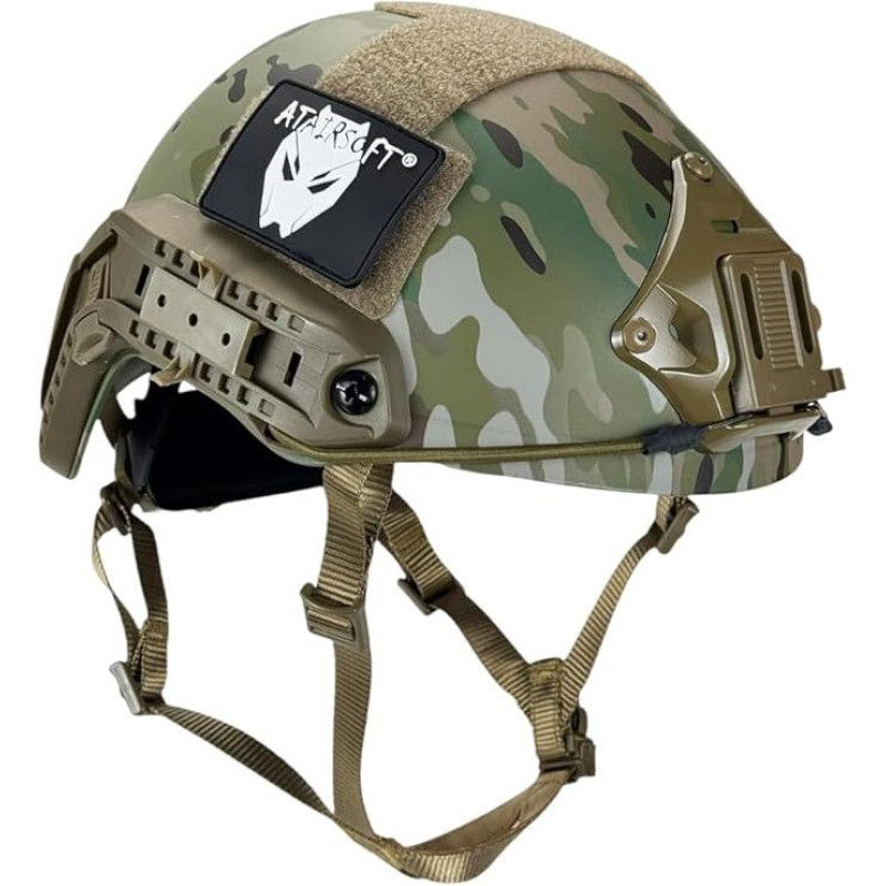 ATAIRSOFT MH Typ Einstellbare Kampf Fast Helm für Taktisch Armee Airsoft Paintball Jagd CQB Schießen Gear